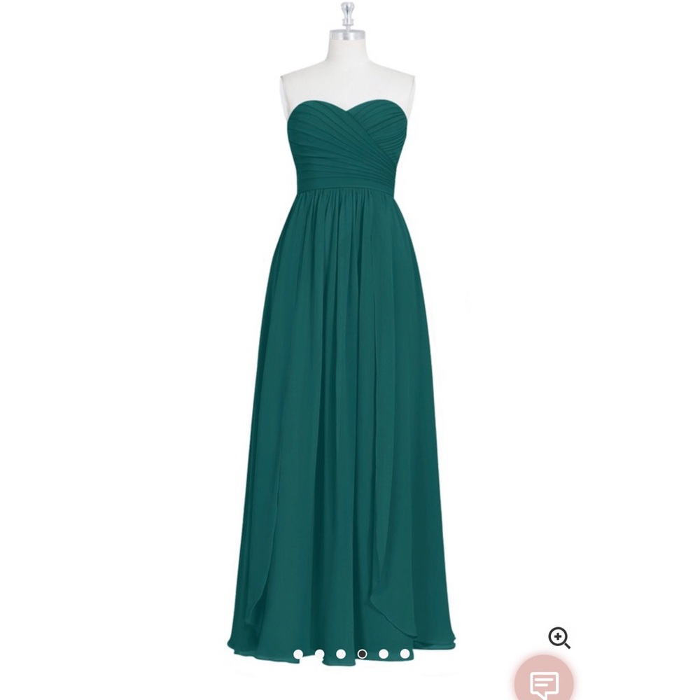 Sweetheart Bridesmaid Dress in Peacock